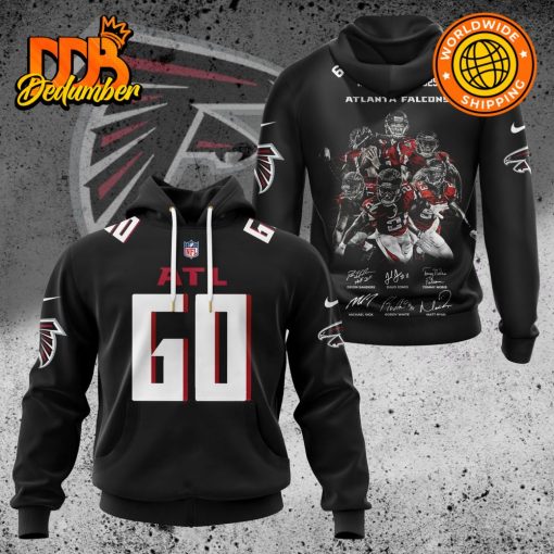 Atlanta Falcons NFL 60th Season Anniversary Hoodie