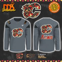 Calgary Flames Black History Month Hockey Jersey 2025