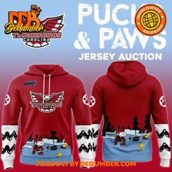 Carolina Thunderbirds x Pucks and Paws 2025 Hoodie Cap