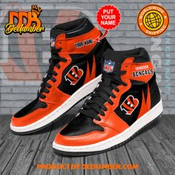 Cincinnati Bengals NFL Custom Name Nike Air Jordan 1