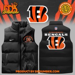 Cincinnati Bengals NFL Sleeveless Puffer Down Vest