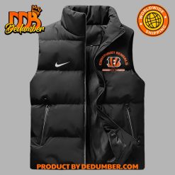 Cincinnati Bengals NFL Sleeveless Puffer Down Vest