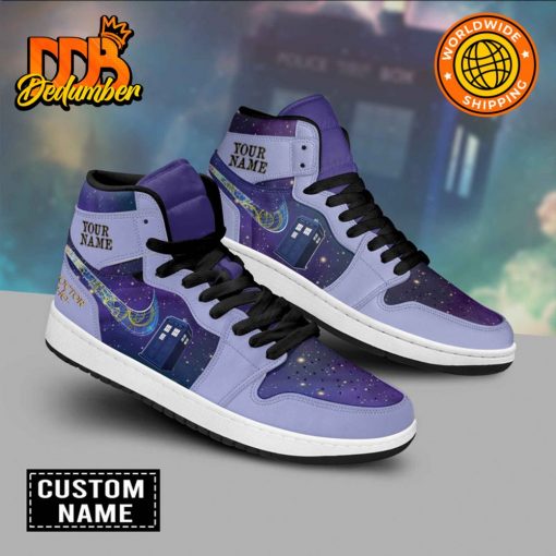 Doctor Who Purple Customized Nike Air Jordan 1