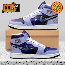 Doctor Who Purple Customized Nike Air Jordan 1