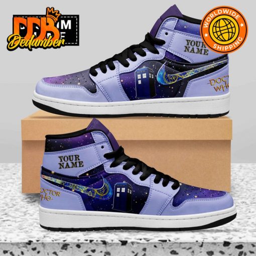 Doctor Who Purple Customized Nike Air Jordan 1