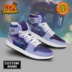 Doctor Who Purple Customized Nike Air Jordan 1