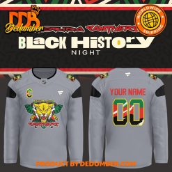 Florida Panthers NHL 2025 Limited “Black History Night” Hockey Jersey