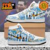 Michigan Wolverines Football Custom Name Nike Air Jordan 1