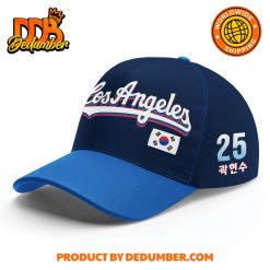 Los Angeles Dodgers MLB 2025 Korean Heritage Night Cap