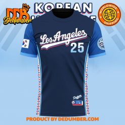 Los Angeles Dodgers MLB 2025 Korean Heritage Night Shirt