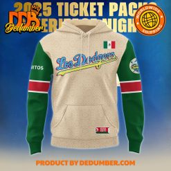 Los Angeles Dodgers MLB 2025 Mexican Heritage Night Hoodie