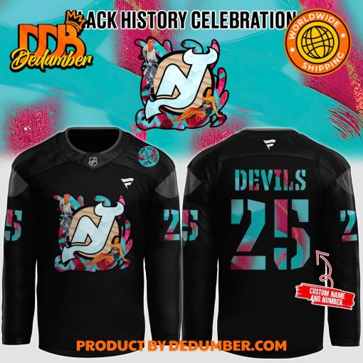 New Jersey Devils Black History Month Hockey Jersey