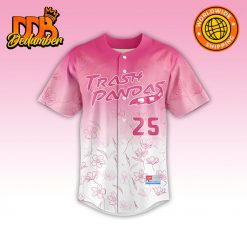 Rocket City Trash Pandas Morthers Day Baseball Jersey 2025