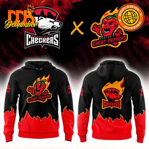 Charlotte Checkers x Ghost Peppers 2025 Hoodie Set