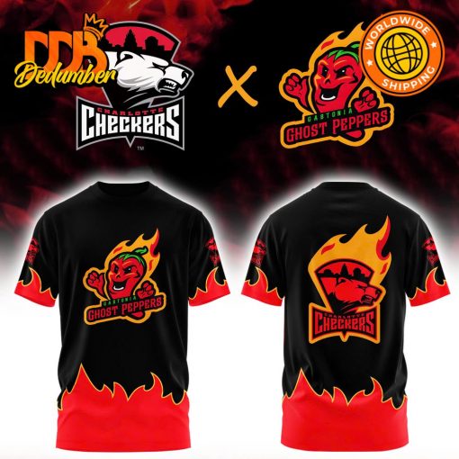 Charlotte Checkers x Ghost Peppers 2025 Shirt