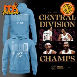 Cleveland Cavaliers Central Division Champions Hoodie 2025