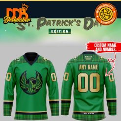 Coachella Valley Firebirds St. Patrick’s Day 2025 Hockey Jersey