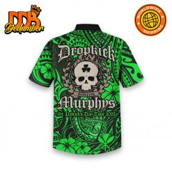 Dropkick Murphys St Patricks Day Tour 2025 Hawaiian Shirt