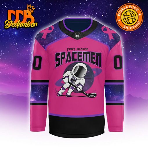 Fort Wayne Spacemen x Cancer Services Hockey Jersey