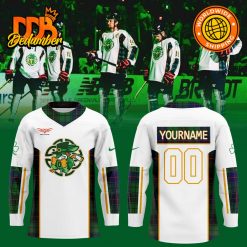 Greenville Swamp Rabbits St Patricks Day 2025 Hockey Jersey