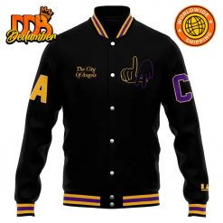 Los Angeles Lakers Limited Edition Baseball Jacket 2025