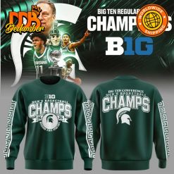 Michigan State Spartans Champions Big 10 Basketball Tournament 2025 Sweatshirt