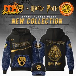 Milwaukee Brewers MLB x Harry Potter Night Game Hoodie Set