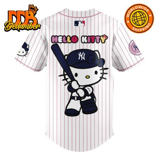 New York Yankees x Hello Kitty Night 2025 Baseball Jersey