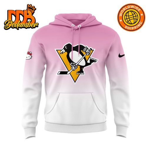 Pittsburgh Penguins x Hello Kitty Night Game 2025 Hoodie Set