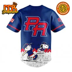 Puerto Rico Baseball x Peanuts Night Game Baseball Jersey