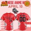 Los Angeles Dodgers x Hello Kitty Night 2025 Baseball Jersey