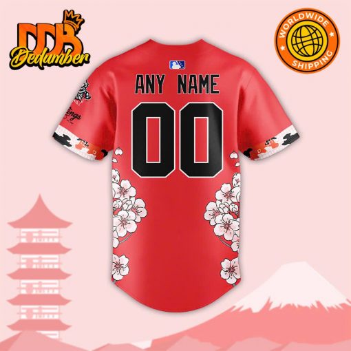 Rocket City Trash Pandas “Japanese Anime Night” Baseball Jersey