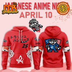 Rocket City Trash Pandas Japanese Anime Night Hoodie Set