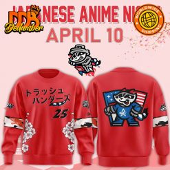 Rocket City Trash Pandas “Japanese Anime Night” Sweatshirt