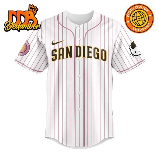 San Diego Padres x Hello Kitty Night Game Baseball Jersey