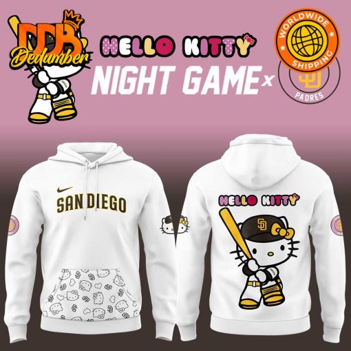 San Diego Padres x Hello Kitty Night Game Hoodie Set