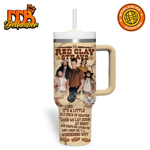 The Red Clay Strays 2025 Tour Nike Stanley Tumbler