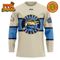 Toledo Walleye Hockey Heritage Uniform Hockey Jersey